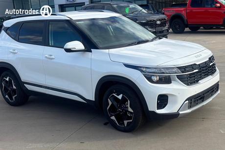 White 2026 Kia Seltos Wagon Gt-Line (Awd) (Sunroof)