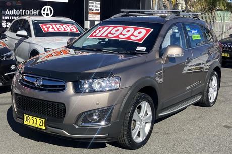 Silver 2013 Holden Captiva Wagon 7 Lx (4X4)