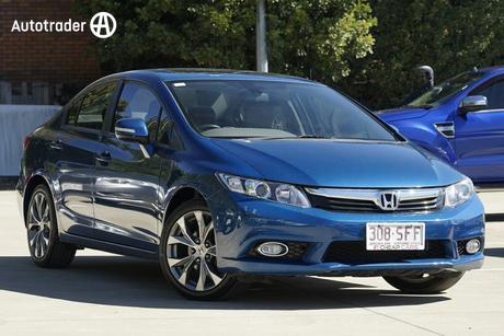Blue 2012 Honda Civic Sedan Sport