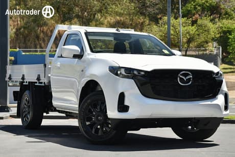 White 2026 Mazda BT-50 Freestyle Cab Chassis Xt (4X2)