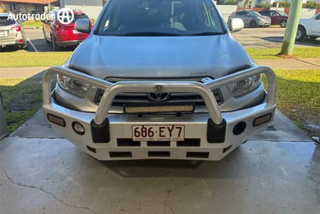 Silver 2010 Toyota Kluger Wagon Kx-R (4X4) 5 Seat