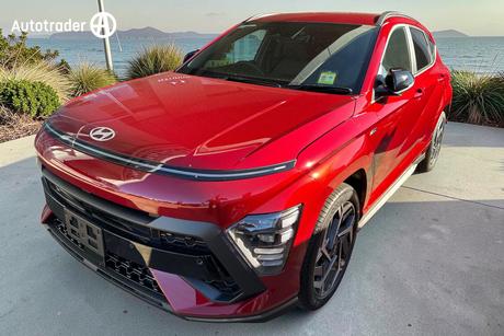 Red 2026 Hyundai Kona Wagon Elite N Line