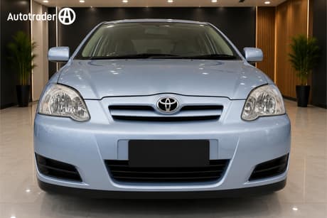 Blue 2006 Toyota Corolla Wagon Ascent