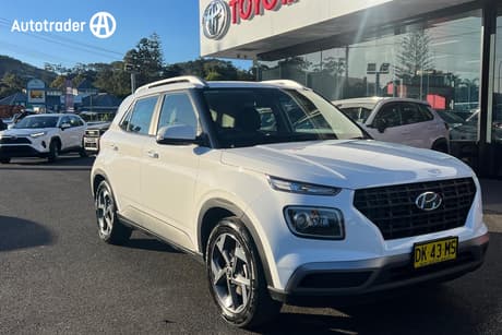 White 2024 Hyundai Venue Wagon Active