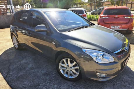 Grey 2008 Hyundai I30 Hatchback Slx