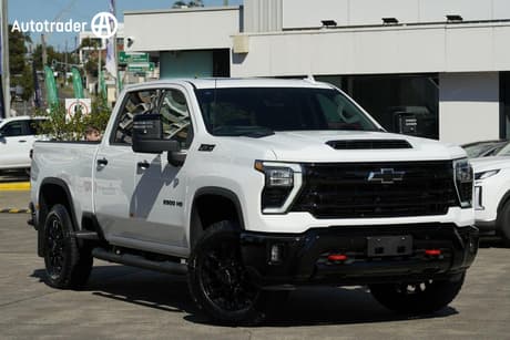 White 2026 Chevrolet Silverado HD Ute Tray LTZ PREMIUM W/TECH PACK 4X4