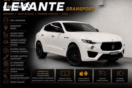 2018 Maserati Levante Gransport M161 My18