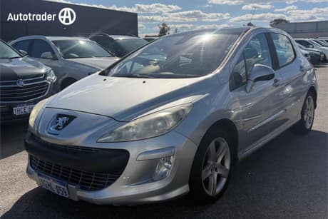 Grey 2010 Peugeot 308 Hatchback Xse