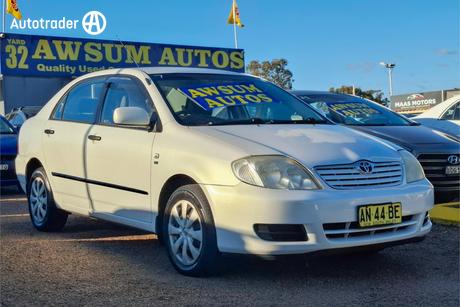 2006 Toyota Corolla Ascent Zze122R