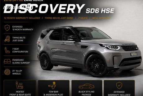 2018 Land Rover Discovery Sd6 Hse (225Kw) L462 My19