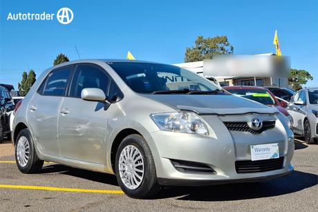 2009 Toyota Corolla Ascent Zre152R