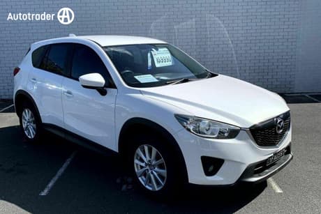 White 2013 Mazda CX-5 SUV