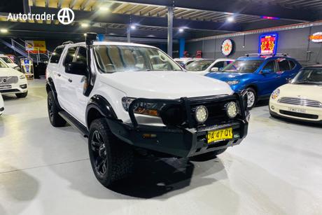 White 2018 Ford Ranger Double Cab Pick Up Xl 3.2 (4X4)