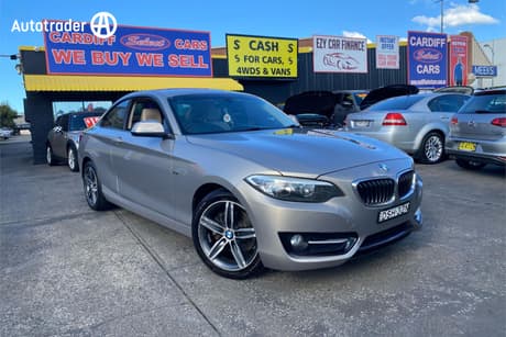 Silver 2014 BMW 220D Coupe Sport Line