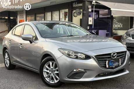 Silver 2013 Mazda 3 Sedan Touring