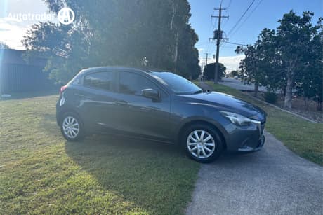 Grey 2015 Mazda 2 Hatchback Neo