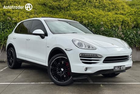 White 2013 Porsche Cayenne Wagon Diesel
