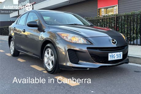 Grey 2013 Mazda 3 Sedan Neo