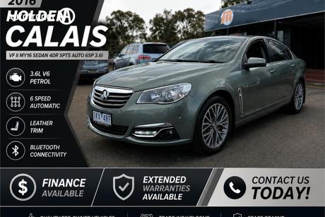 Silver 2016 Holden Calais Sedan