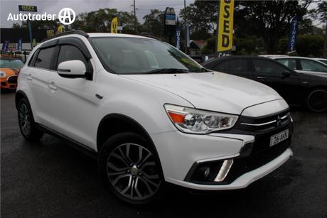 White 2018 Mitsubishi ASX Wagon Ls (2Wd)
