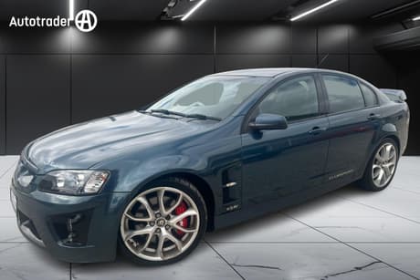 Blue 2008 HSV Clubsport Sedan R8 R