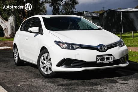 2017 Toyota Corolla Ascent Zre182R My17