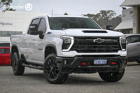 White 2025 Chevrolet Silverado HD Ute Tray LTZ PREMIUM W/TECH PACK 4X4
