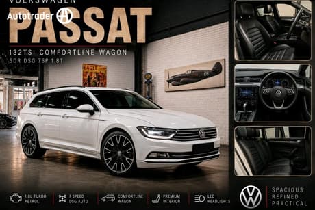 2017 Volkswagen Passat 132 Tsi Comfortline 3C My17