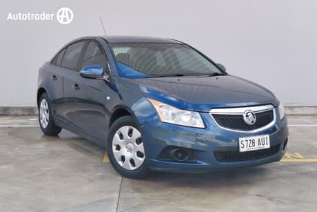 Blue 2012 Holden Cruze Sedan Cd