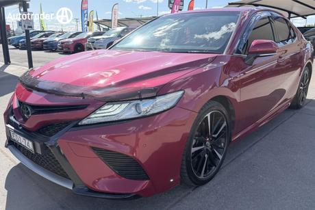 Red 2019 Toyota Camry Sedan Sx