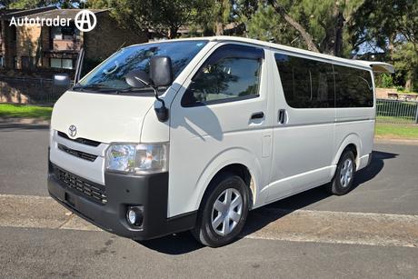 White 2014 Toyota HiAce Commercial DX