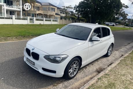 White 2013 BMW 116I Hatchback 16I