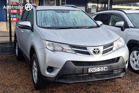Silver 2015 Toyota RAV4 Wagon Gx (4X4)