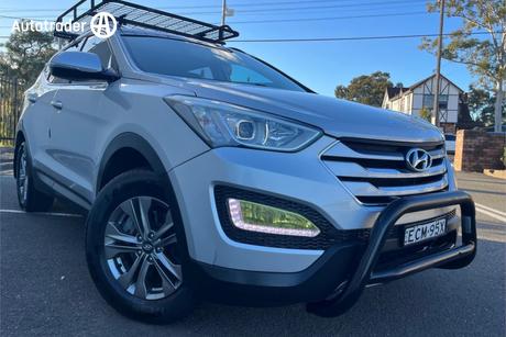 Silver 2015 Hyundai Santa FE Wagon Active Crdi (4X4)