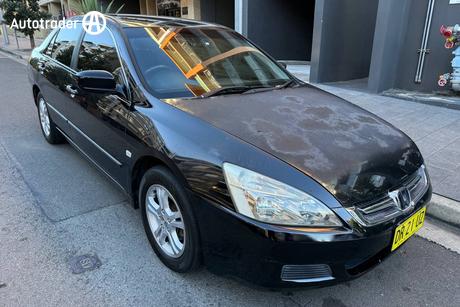 Black 2007 Honda Accord Sedan Vti-L