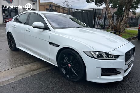 White 2016 Jaguar XE Sedan 25T R-Sport