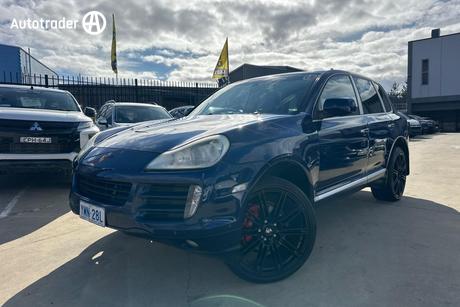 Blue 2007 Porsche Cayenne Wagon S
