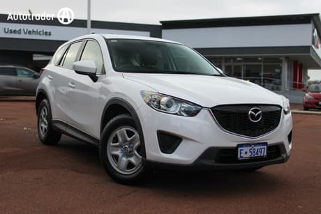 White 2014 Mazda CX-5 Wagon Maxx (4X4)