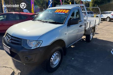 Silver 2011 Mitsubishi Triton Cab Chassis Gl