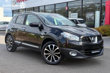 Black 2013 Nissan Dualis Wagon Ti-L (4X4)