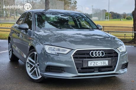 Grey 2017 Audi A3 Sedan 1.4 Tfsi Cod