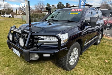 Blue 2018 Toyota Landcruiser Wagon Lc200 Vx (4X4)
