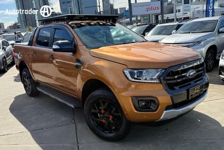 Orange 2021 Ford Ranger Double Cab Pick Up Wildtrak 2.0 (4X4)