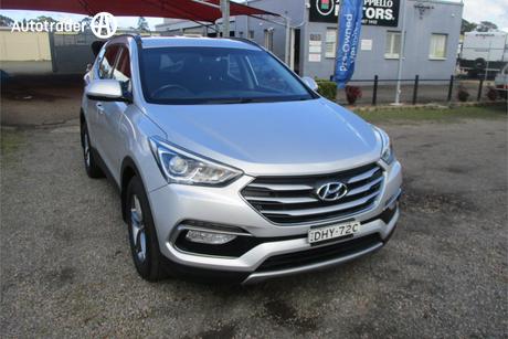 Silver 2016 Hyundai Santa FE Wagon Active Crdi (4X4)