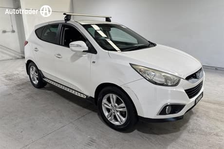 White 2013 Hyundai IX35 Wagon Se (Awd)