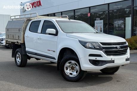 White 2019 Holden Colorado Cab Chassis Ls (4X4)