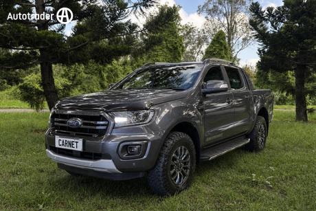 Grey 2018 Ford Ranger Double Cab Pick Up Wildtrak 2.0 (4X4)