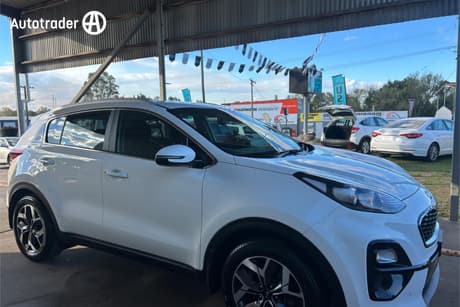 White 2021 Kia Sportage Wagon Sx (Fwd)
