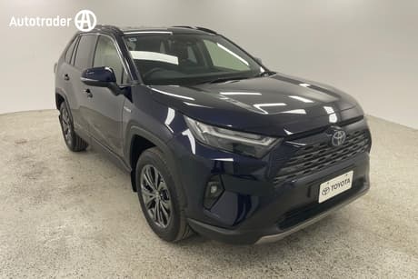 Blue 2022 Toyota RAV4 Wagon Gxl (Awd) Hybrid