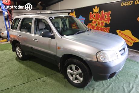 Silver 2004 Mazda Tribute Wagon Limited Sport